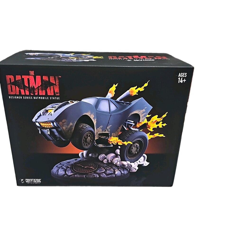 Cryptozoic The Batman Designer Series Batmobile Statue Dennis Jones Stephan Ehl